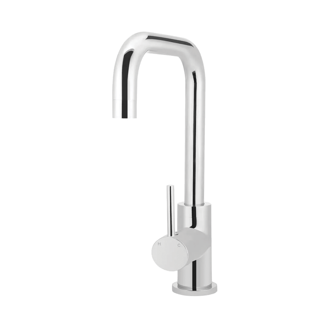 Elite Design Studio -  Meir Round Kitchen Mixer Tap Polished Chrome
