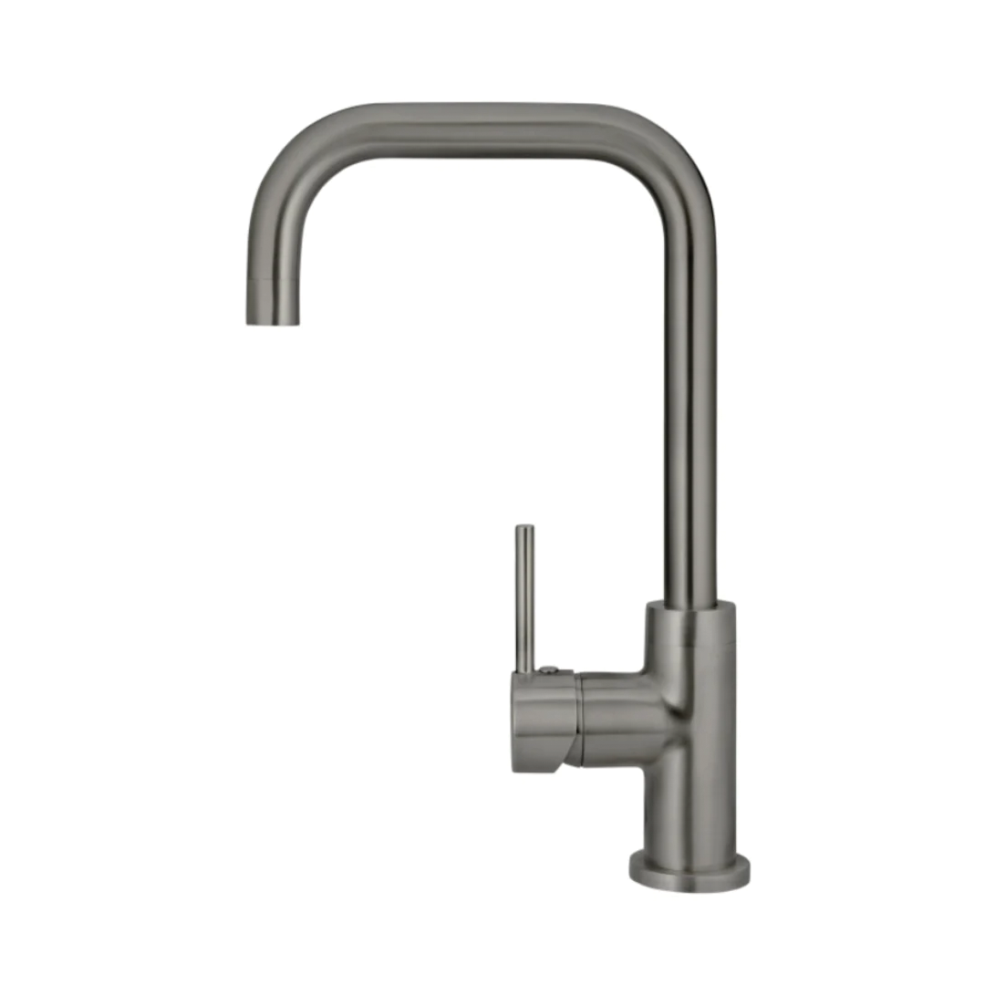 Elite Design Studio -  Meir Round Kitchen Mixer Tap Shadow Gunmetal