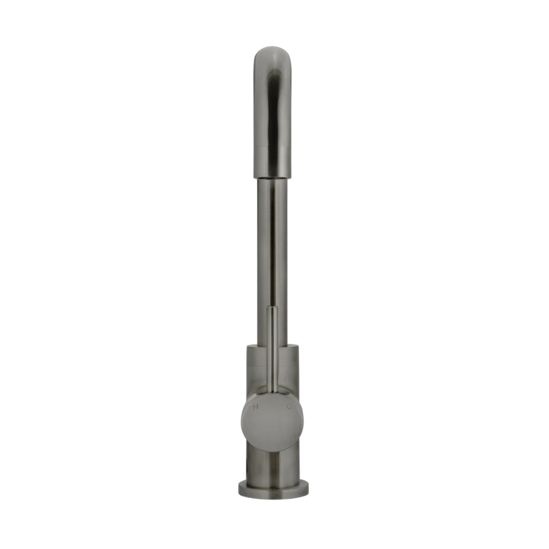 Elite Design Studio -  Meir Round Kitchen Mixer Tap Shadow Gunmetal