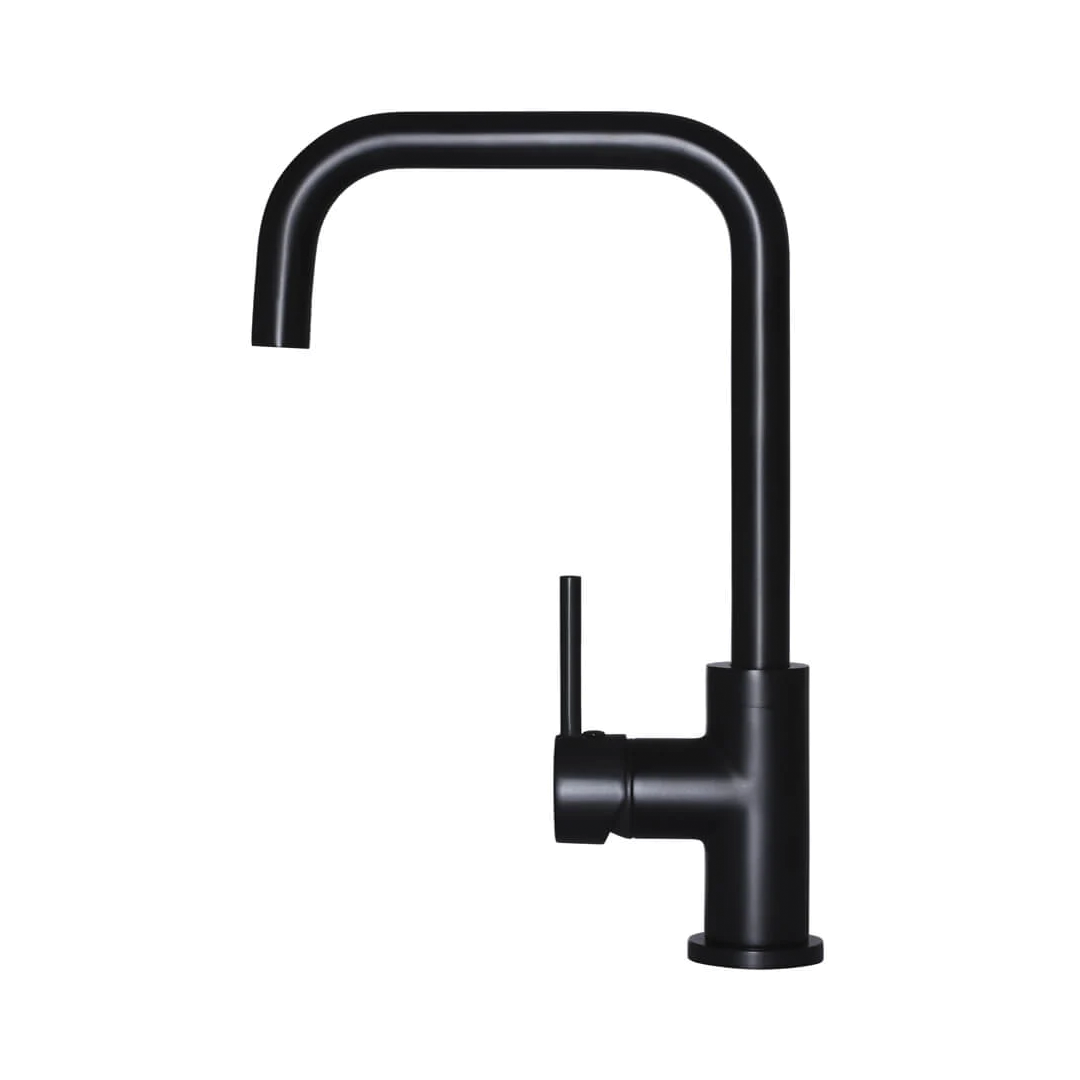 Elite Design Studio -  Meir Round Kitchen Mixer Tap Matte Black