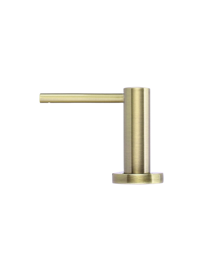 Meir Round Soap Dispenser PVD Tiger Bronze