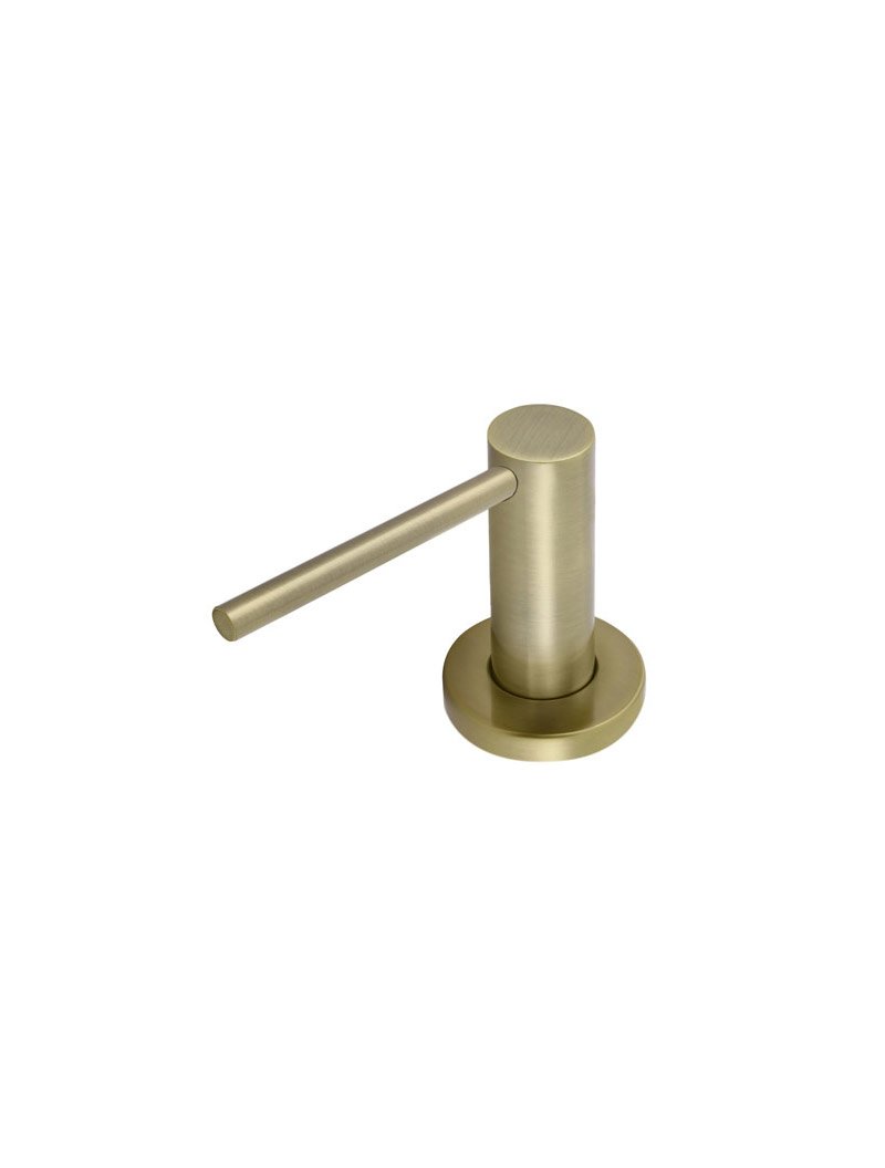 Meir Round Soap Dispenser PVD Tiger Bronze