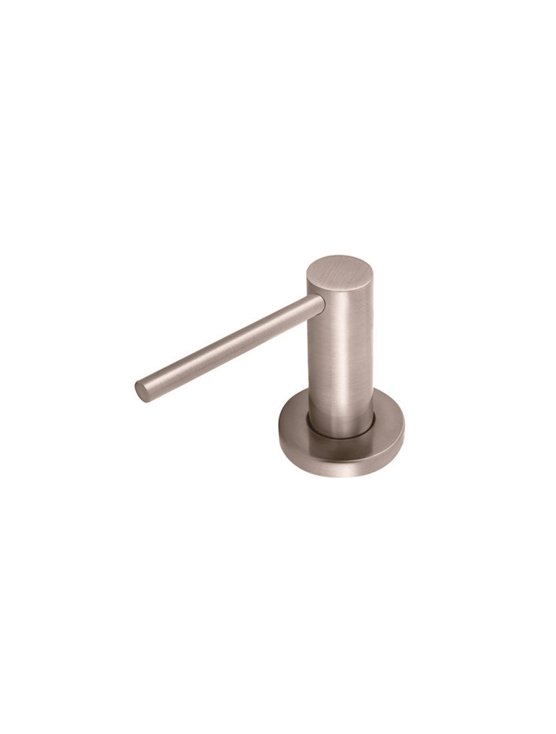 Meir Round Soap Dispenser Champagne