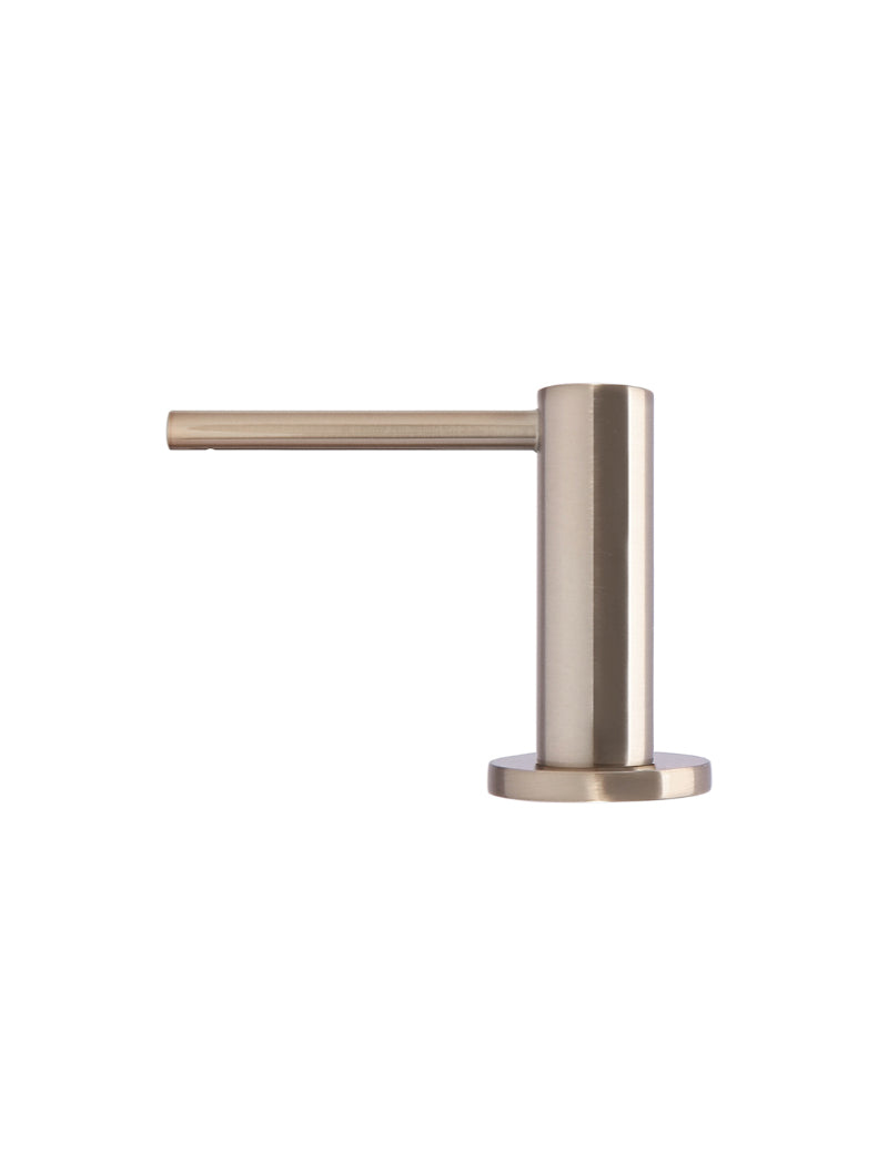 Meir Round Soap Dispenser Champagne