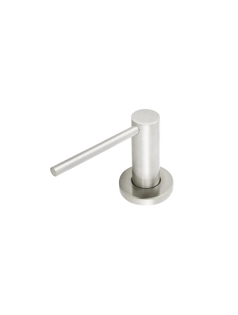 Meir Round Soap Dispenser PVD Brushed Nickel