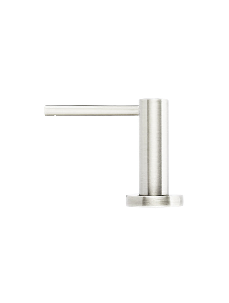 Meir Round Soap Dispenser PVD Brushed Nickel