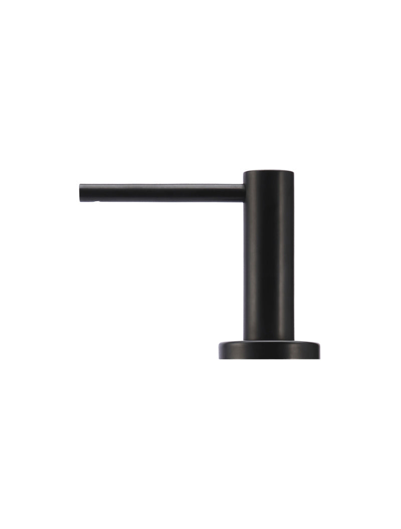 Meir Round Soap Dispenser Matte Black