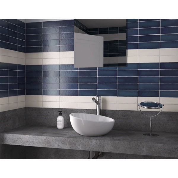 65x200mm Equipe Ceramicas -  Magma Sea Blue