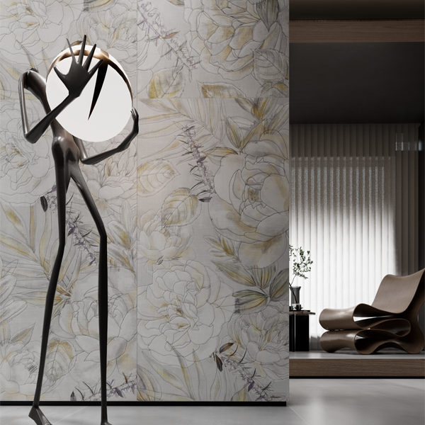 600x1200mm Tile One - Botanica Magnolia