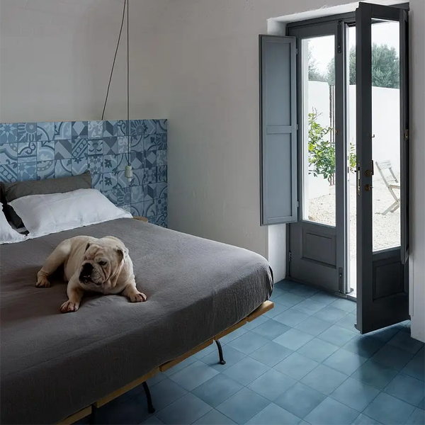 100x100mm Marazzi - D Segni Blend Azzurro