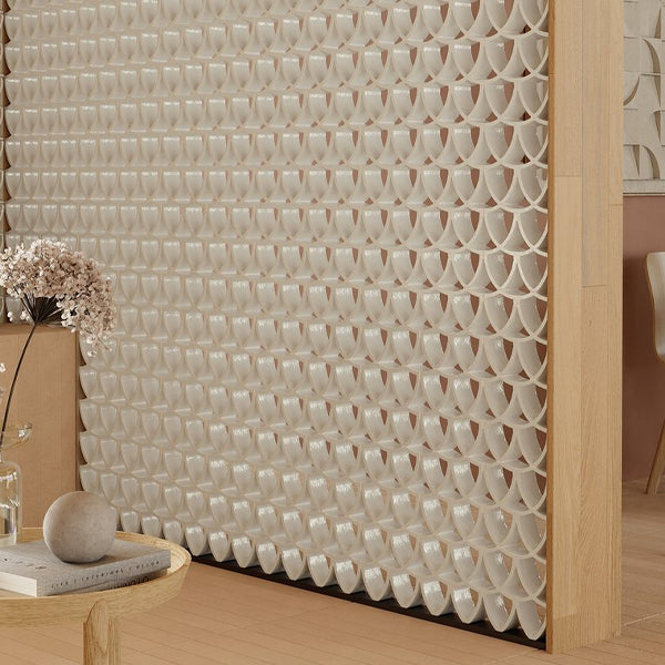200x200mm Marca Corona - Arialuce Curve Bianco