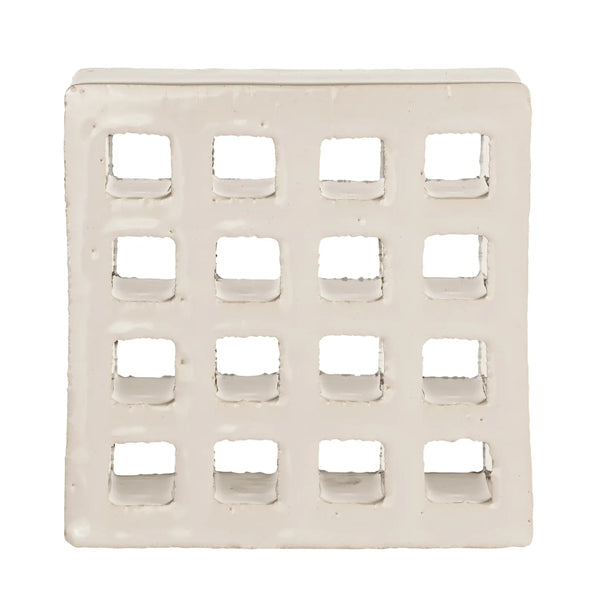 120x120mm Marca Corona - Arialuce Pertuse Bianco