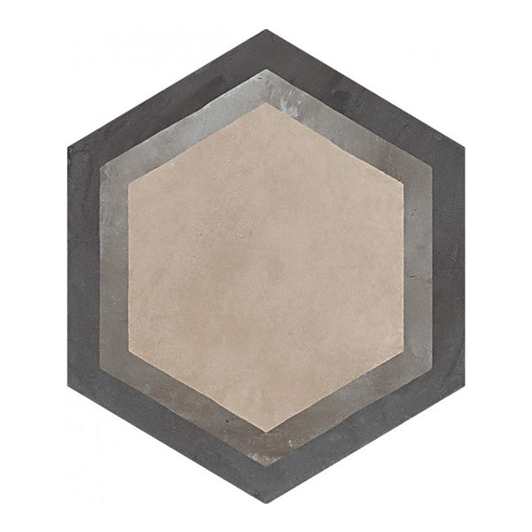 216x250mm Marca Corona - Terra Cornice Esagona (Hex) VERS F