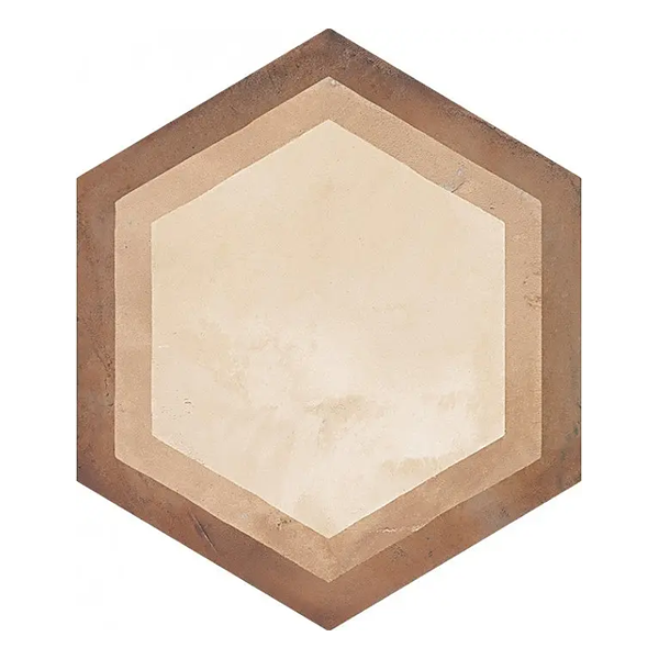 216x250mm Marca Corona - Terra Cornice Esagona (Hex) VERS C