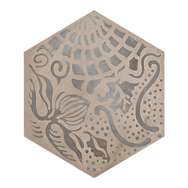 216x250mm Marca Corona - Terra Floreale Esagona (Hex) VERS F