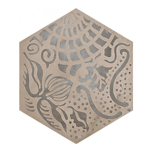 216x250mm Marca Corona - Terra Floreale Esagona (Hex) VERS F