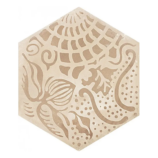 216x250mm Marca Corona - Terra Floreale Esagona (Hex) VERS C