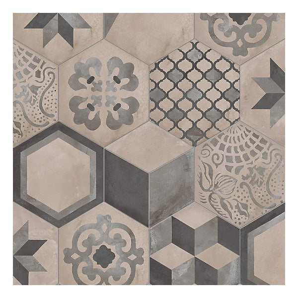 216x250mm Marca Corona - Terra Mix Esagona (Hex) VERS F