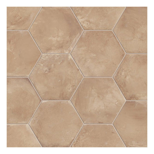 216x250mm Marca Corona - Terra Ocra Esagona (Hex)