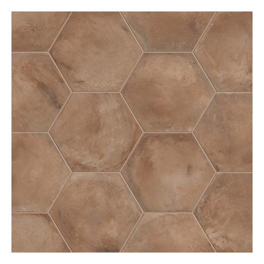 216x250mm Marca Corona - Terra Rosso Esagona (Hex)