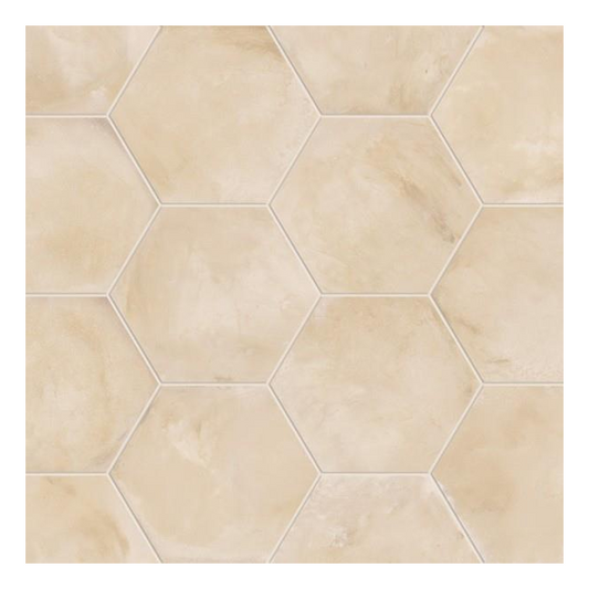 216x250mm Marca Corona - Terra Avorio Esagona (Hex)