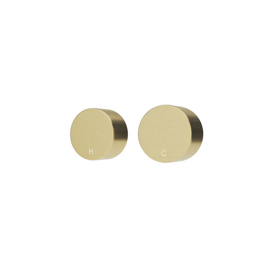 Meir - Circular Wall Taps (Tiger Bronze)
