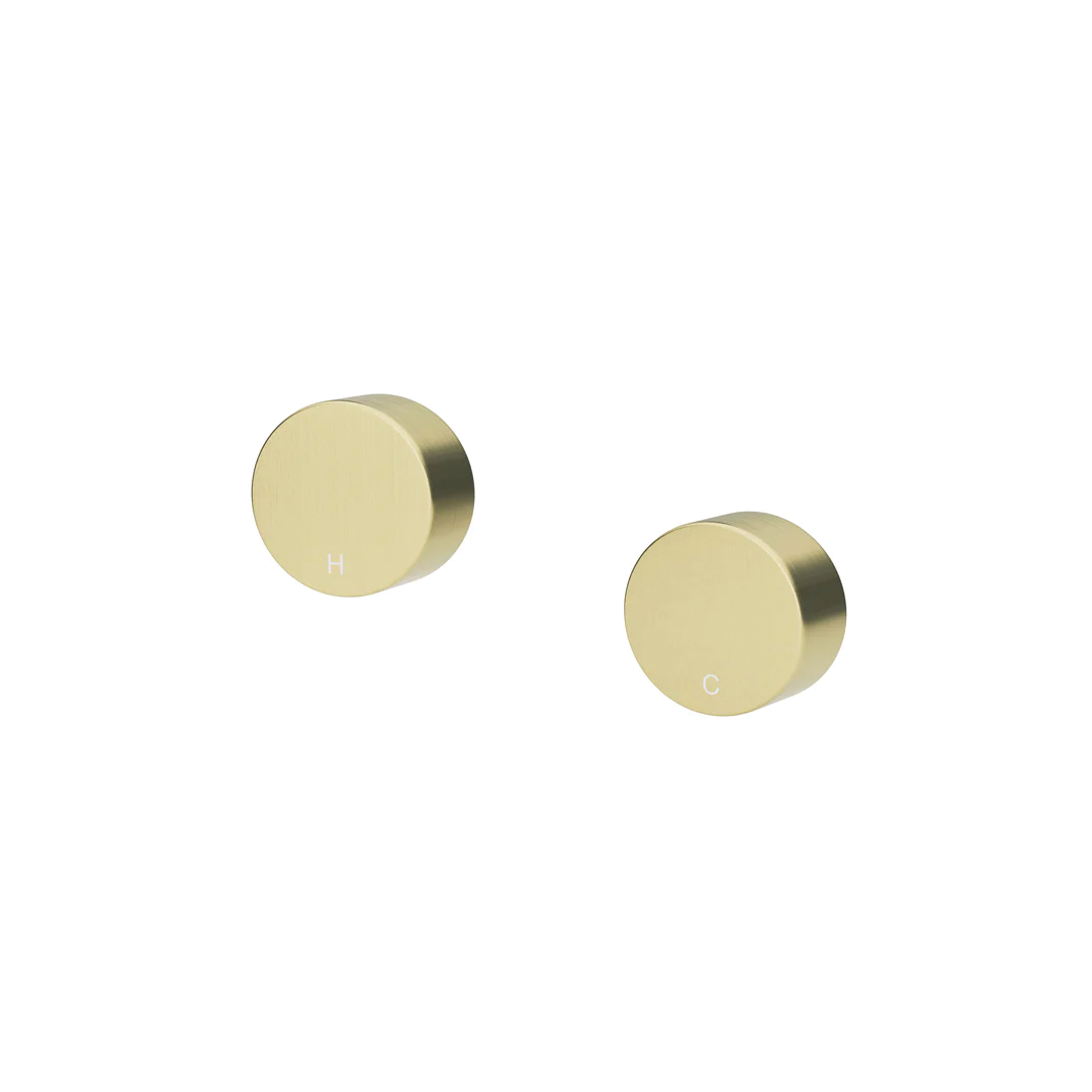 Meir - Circular Wall Taps (Tiger Bronze)