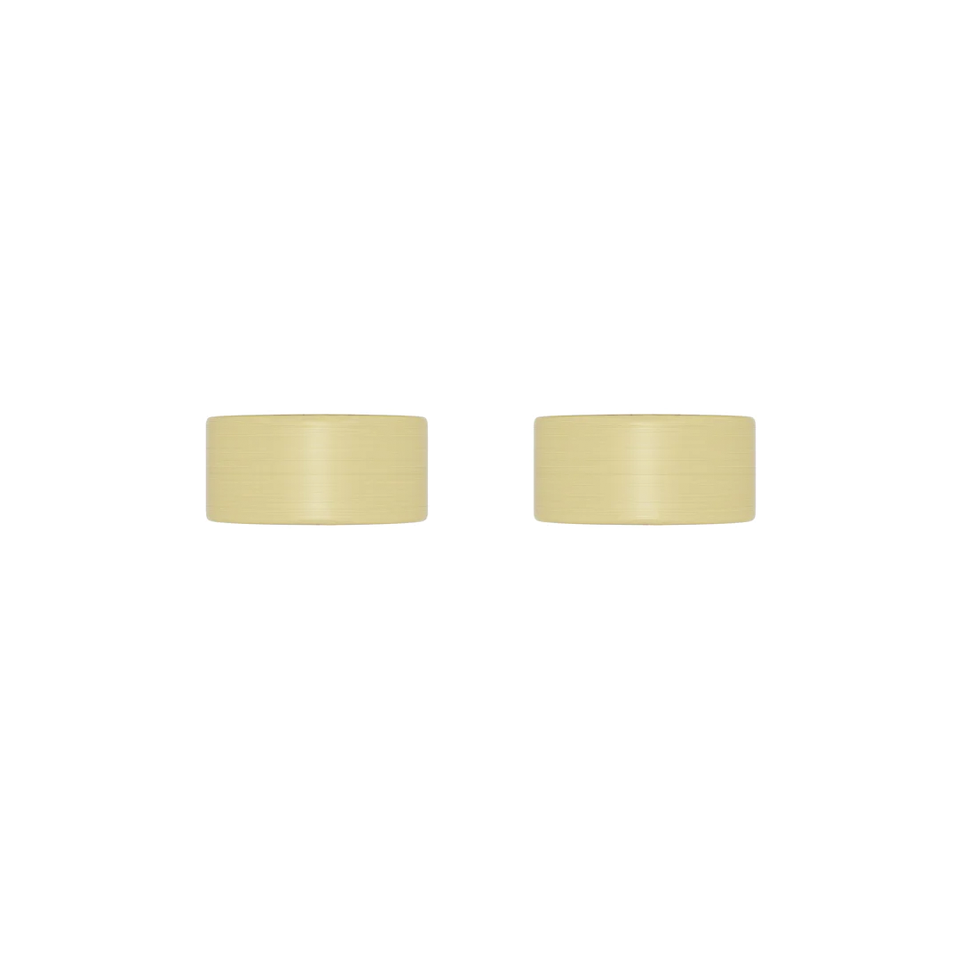 Meir - Circular Wall Taps (Tiger Bronze)