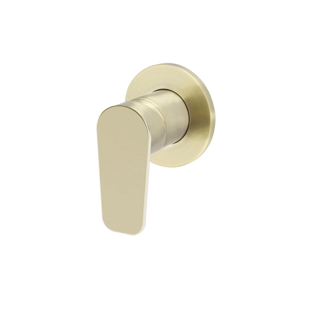 Meir - Round Wall Mixer Paddle Handle Trim Kit (In-wall Body Not Included) Tiger Bronze