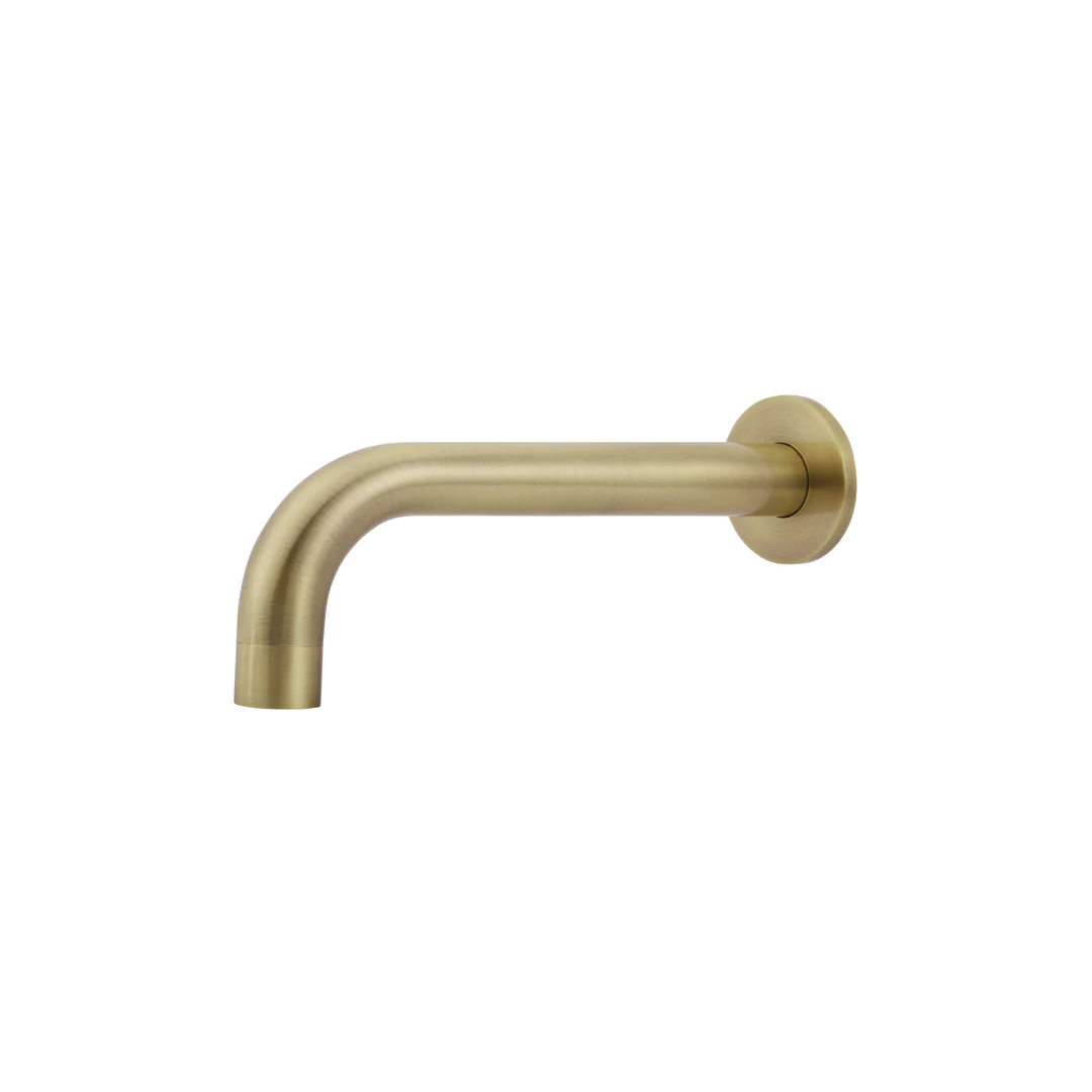 Meir - Universal Round Curved Spout Tiger Bronze