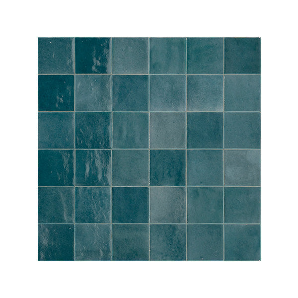100x100mm Marazzi - Zellige Petrolio