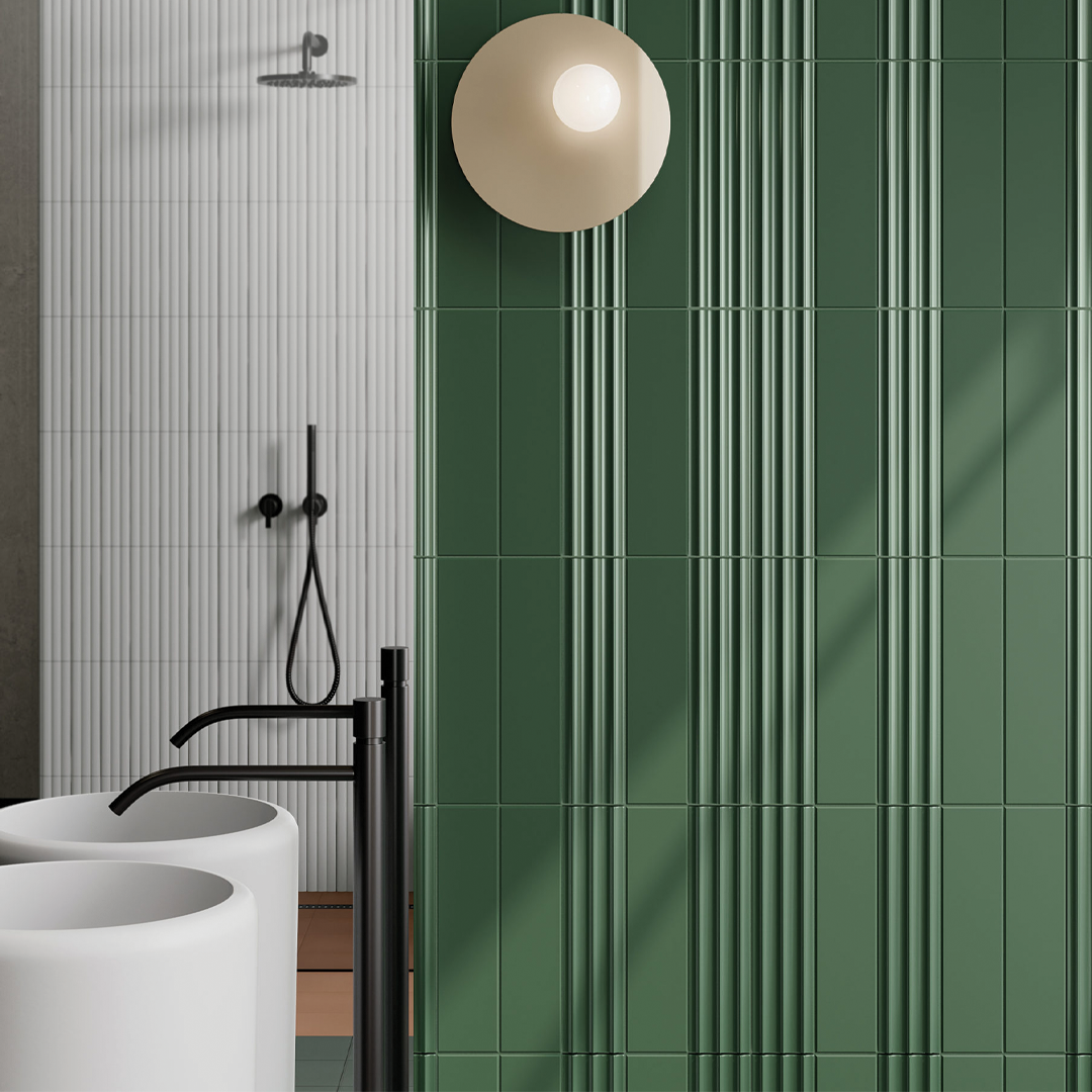 75x300mm Quintessenza Ceramiche - Alta Marea Smeraldo Matt