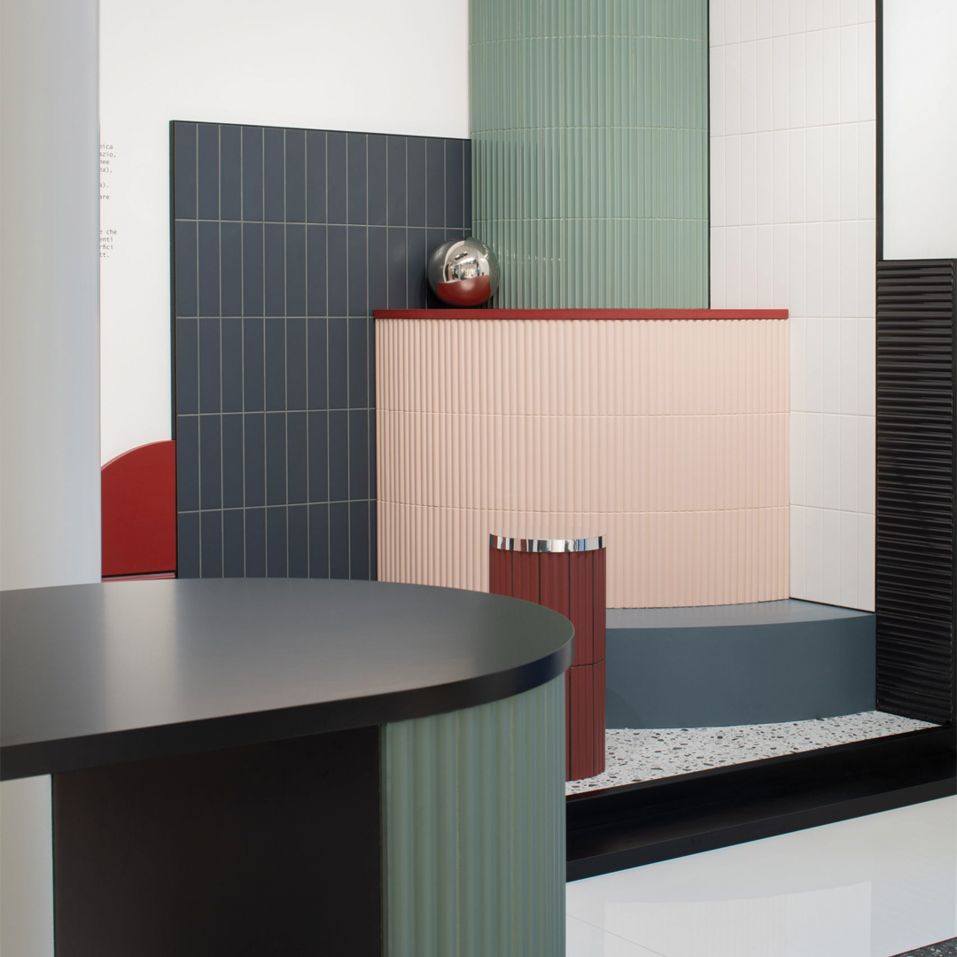 75x300mm Quintessenza Ceramiche - Bassa Marea Blu Lucido