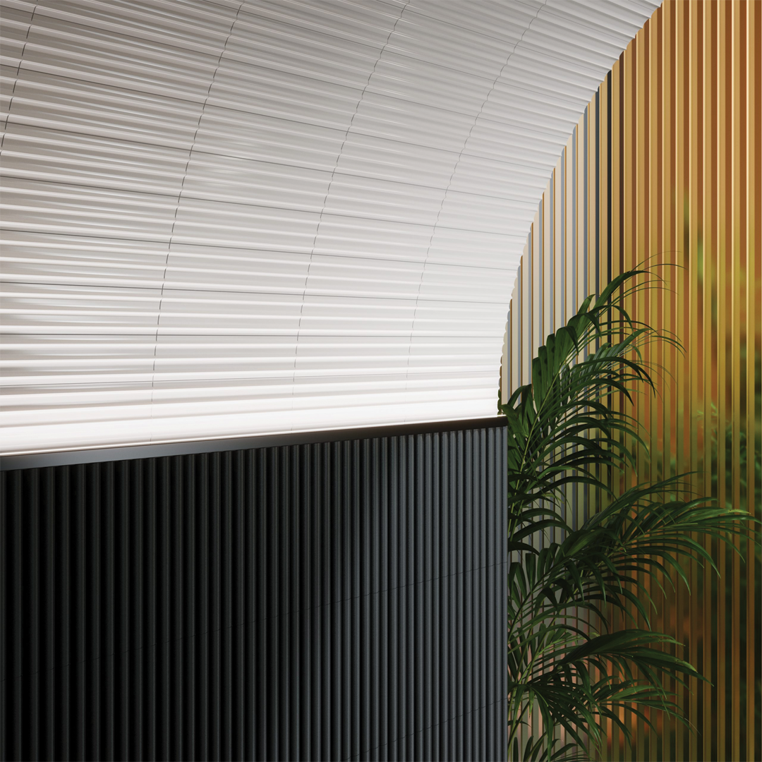 75x300mm Quintessenza Ceramiche - Alta Marea Nero Matt