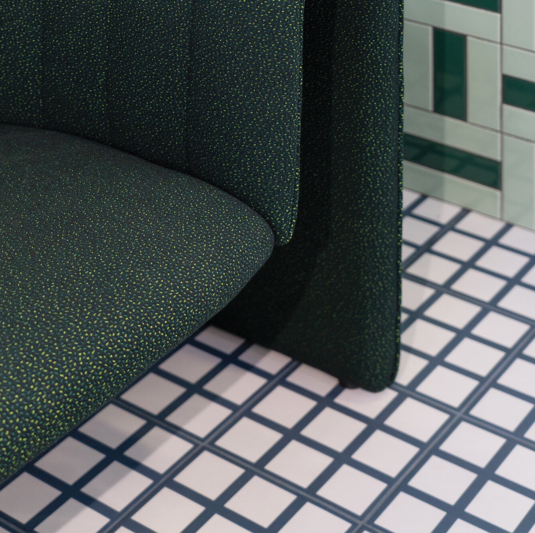186x186mm Quintessenza Ceramiche - Oltre Base Blu