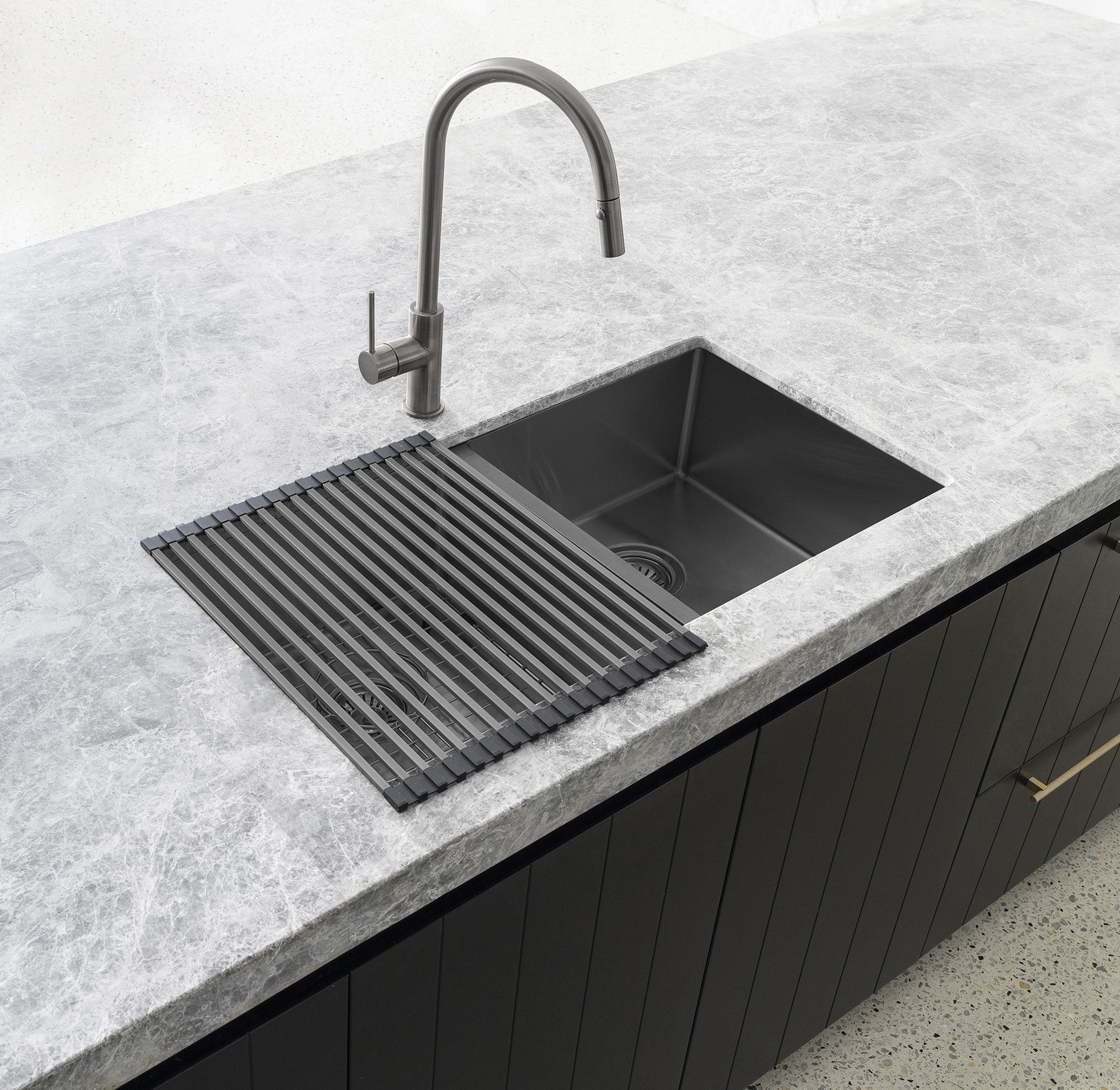 Meir Lavello Rolling Mat Protector PVD Gunmetal Black