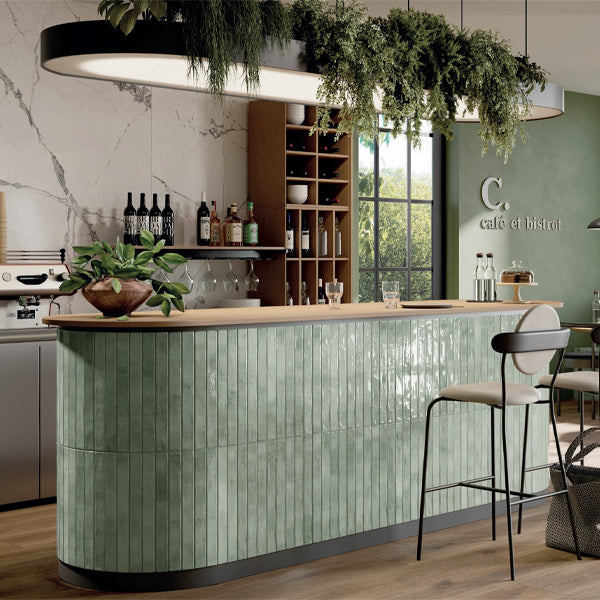 48x450mm Rondine - Colors Acquamarine Bricks