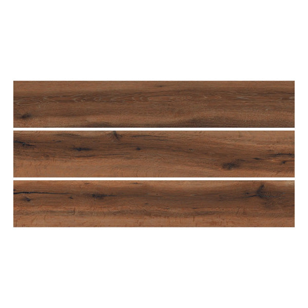 200x1200mm Sant'agostino - Barkwood Cherry Timber