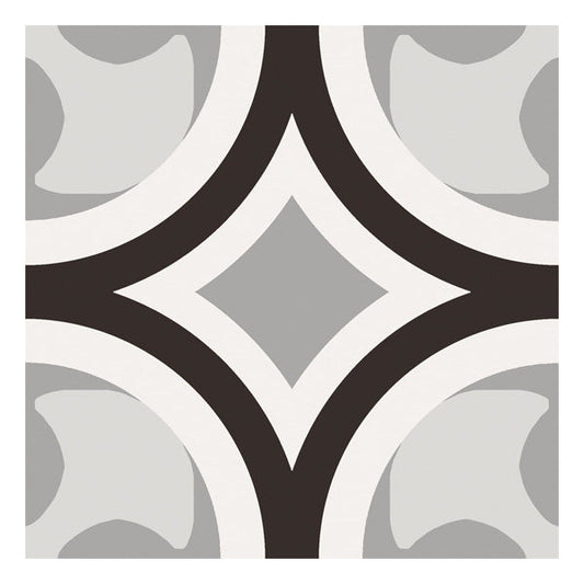 200x200mm Sant'agostino - Patchwork Black & White 1