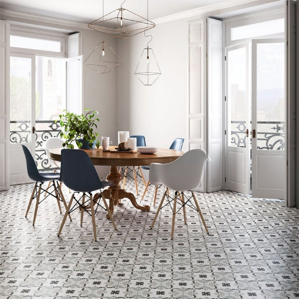 200x200mm Sant'agostino - Patchwork Black & White 3
