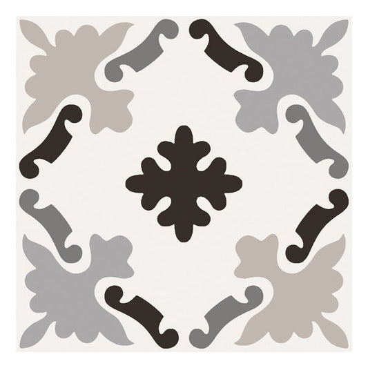 200x200mm Sant'agostino - Patchwork Black & White 3