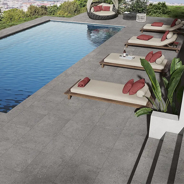 600x1200mm Sintesi Ceramica - Frammenti Fumo