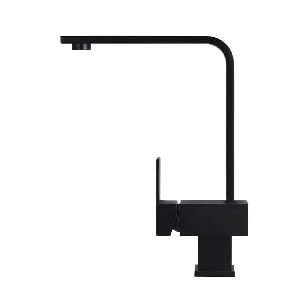 Elite Design Studio -  Meir Square Kitchen Mixer Tap Matte Black