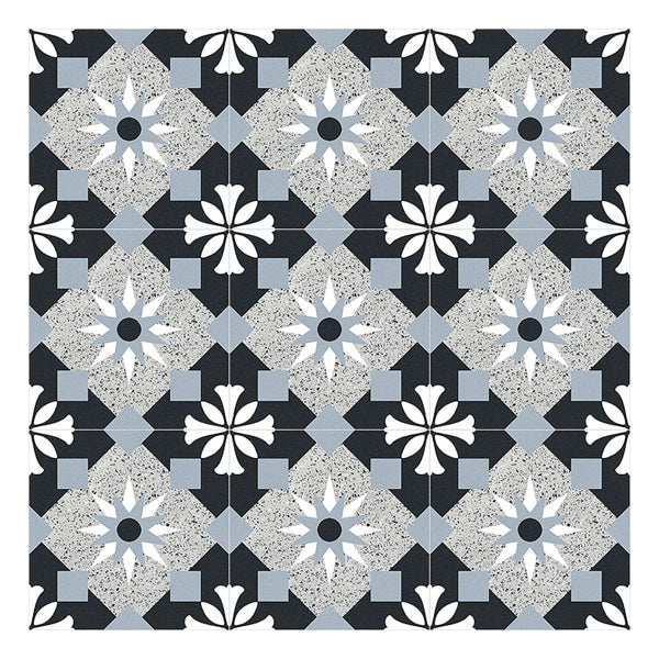 205x205mm Xclusive Ceramica - Retro Wind Rose