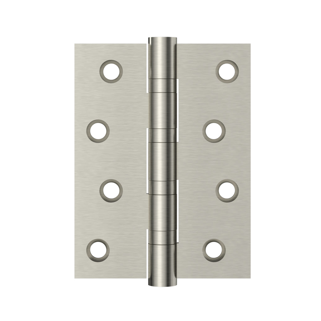 Meir Butt Door Hinge in PVD Brushed Nickel