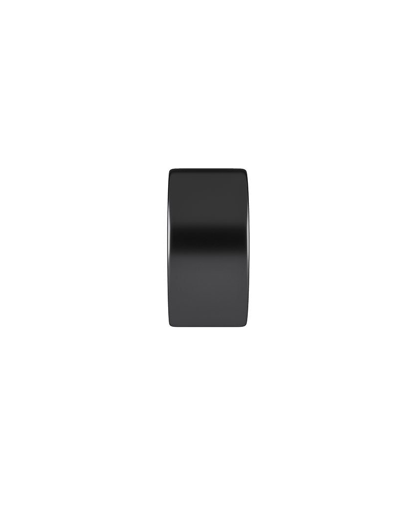 Meir Circular Wall Taps Matte Black
