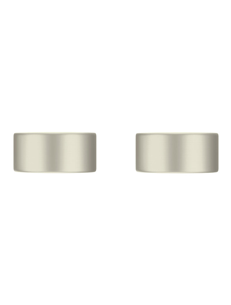 Meir Circular Wall Taps PVD Brushed Nickel