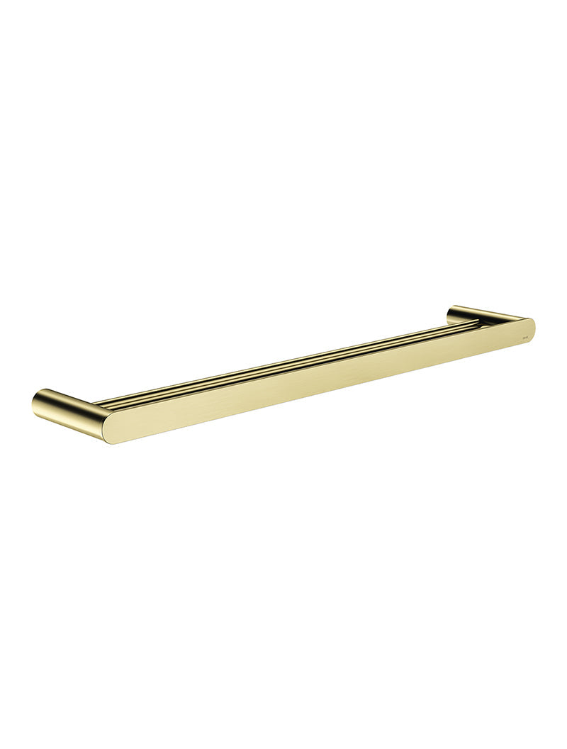 Meir Curvaé Double Towel Rail 600mm PVD Tiger Bronze