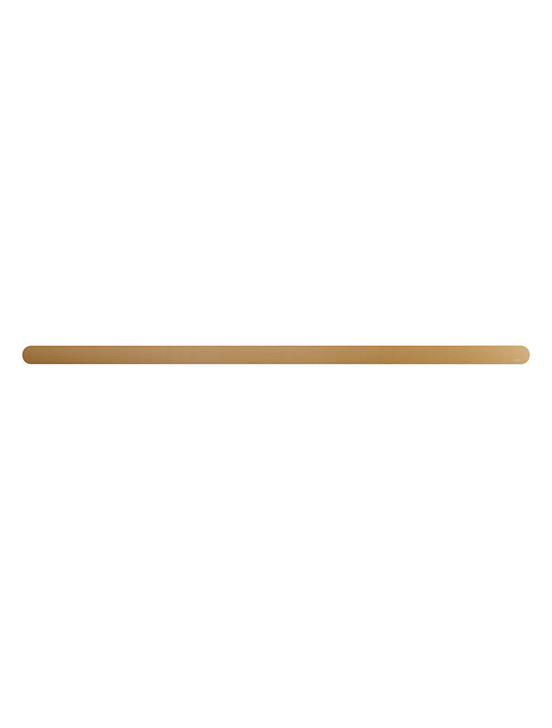 Meir Curvaé Double Towel Rail 800mm Lustre Bronze