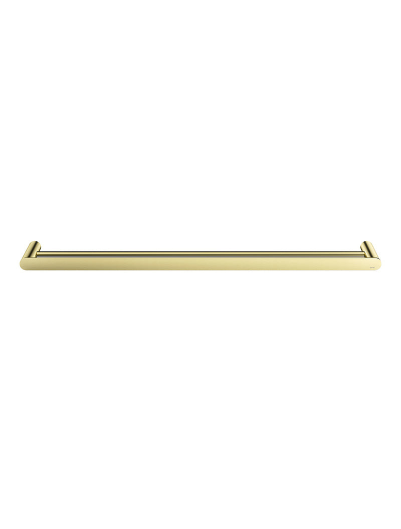 Meir Curvaé Double Towel Rail 800mm PVD Tiger Bronze